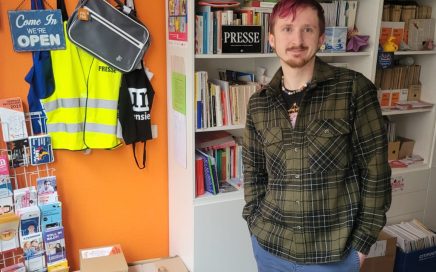 Malte ist die neue Verstärkung im Büro der JPN.