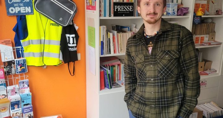 Malte ist die neue Verstärkung im Büro der JPN.